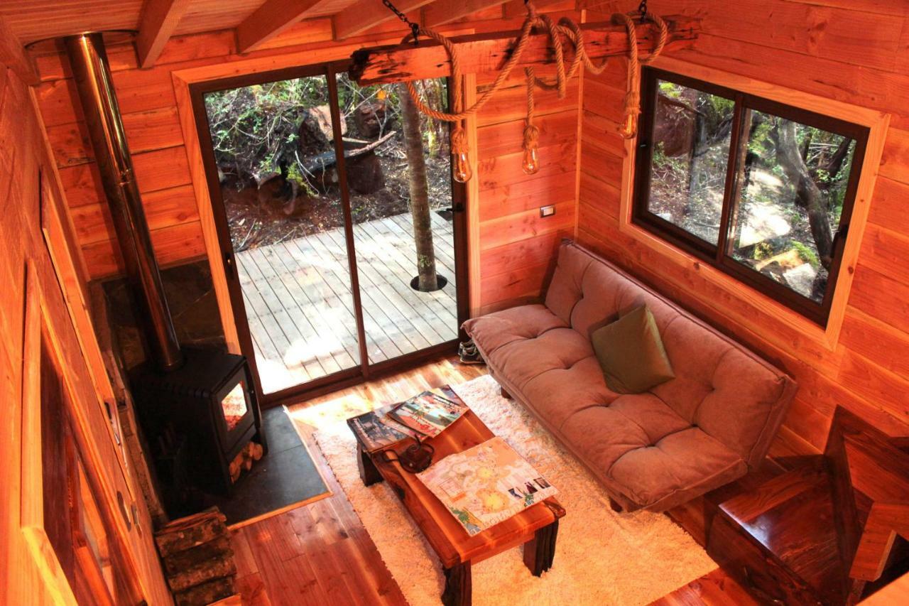 Cabanas Bosque Milenario Coñaripe Zewnętrze zdjęcie