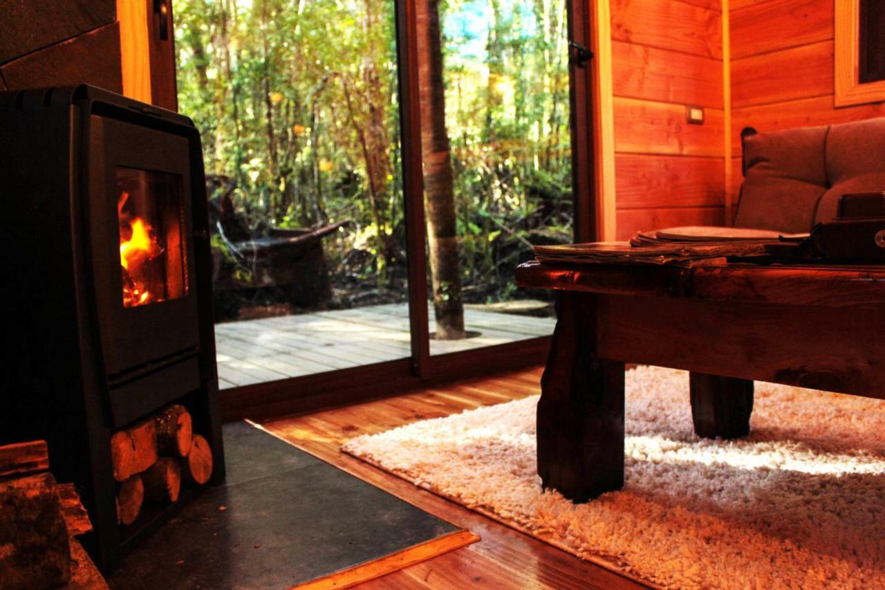 Cabanas Bosque Milenario Coñaripe Zewnętrze zdjęcie